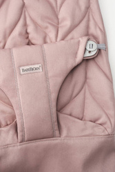 BABYBJÖRN - Fabric Seat for Baby Bouncer Bliss Woven, Dusty Pink (Petal Quilt)