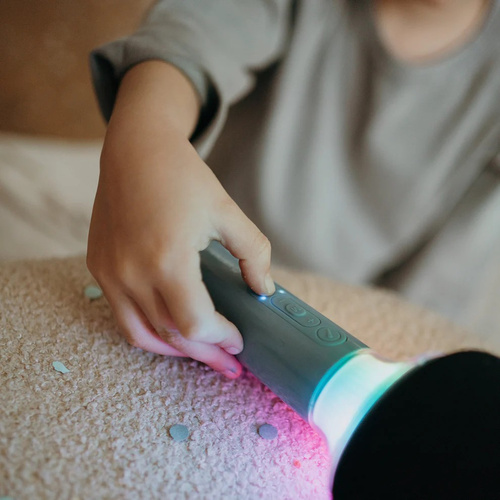 Kidywolf – glowing karaoke microphone Kidymic, blue