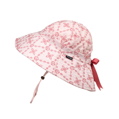 Elodie Details - Sun Hat - Embroidery Anglaise Pink - 1-2 years