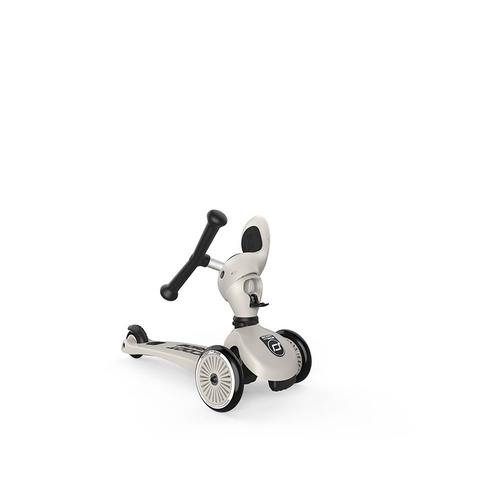 SCOOTANDRIDE - Highwaykick 2in1 Ride and scooter 1-5 years Ash