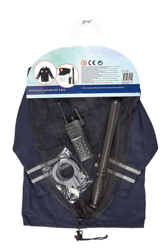 Souza! - Kostium policjanta zestaw z czapką i akcesoriami 4-7 lat