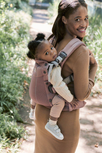 BABYBJORN - Baby Carrier Harmony 3D Mesh, Dusty pink