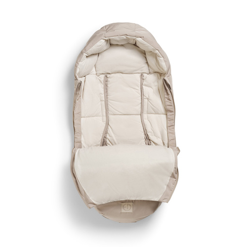 ELODIE DETAILS - Luxe Wool & Down Stroller Footmuff, Tender Taupe