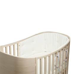 LEANDER - bumper for CLASSIC™ Baby Cot, snow
