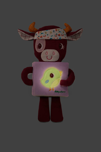 LILLIPUTIENS - Cuddle book Rosalie the cow 3m+