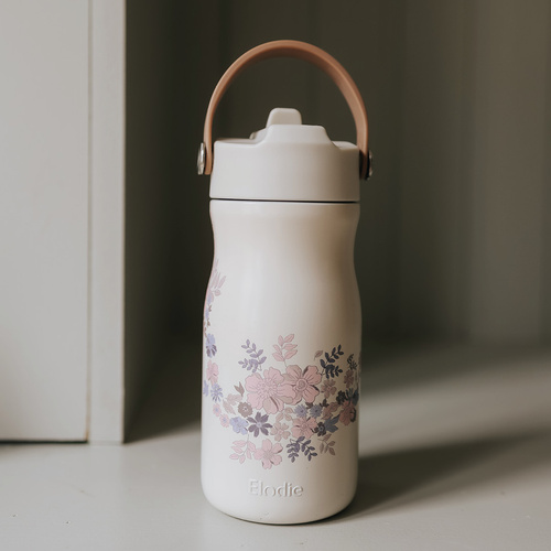Elodie Details - lunchbox large + thermal bottle, Blue Garden - SET