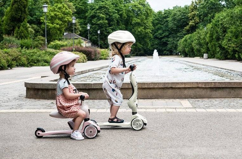 SCOOTANDRIDE - Highwaykick 2in1 Ride and scooter 1-5 years Rose