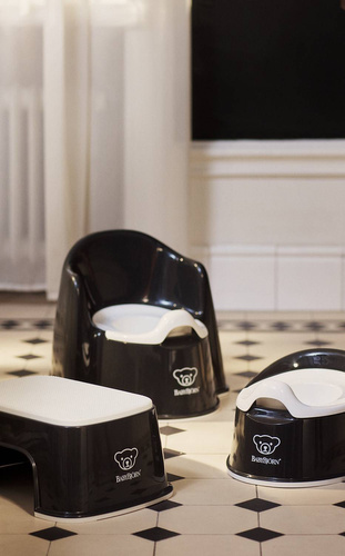 BABYBJÖRN - Potty Chair - Black/White