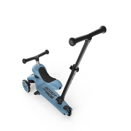 SCOOTANDRIDE - Highwaykick Push and Go 2in1 Ride and scooter 1-5 years Steel