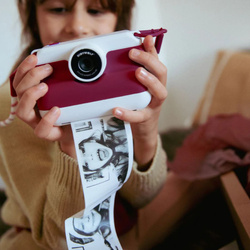 Kidywolf - K-PRINT - camera, thermal printer, red