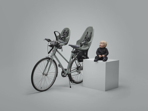 Bicycle seat - THULE Yepp Nexxt Maxi Mounted on the trunk - Agave