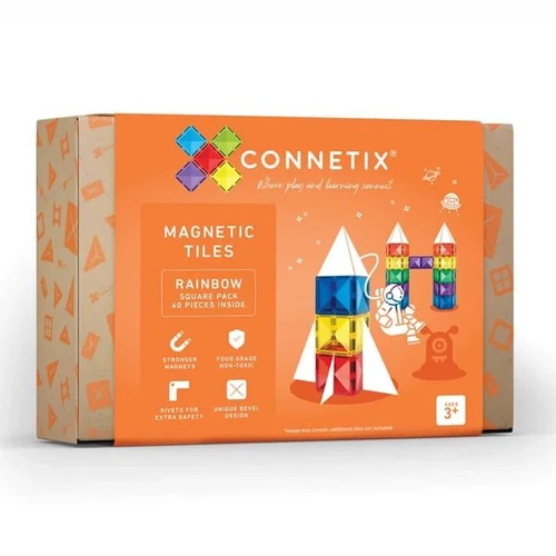 Connetix - 40 Piece Square Pack