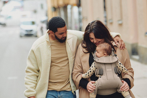 BABYBJÖRN - Baby Carrier ONE AIR 3D MESH, Grey Beige