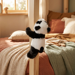 DOUDOU – Podcoll panda plush slap bracelet, Histoire d'Ours, white