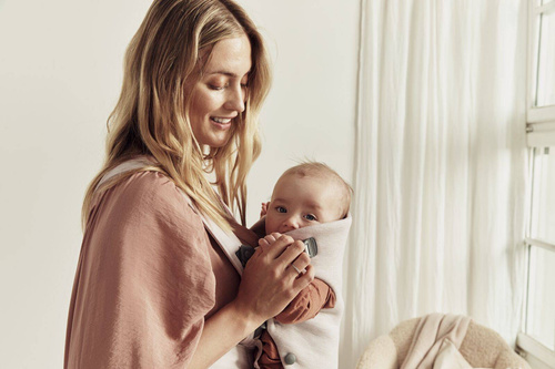 BABYBJÖRN - Baby Carrier MINI 3D Jersey, Light beige