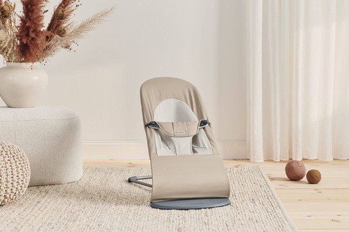 BABYBJÖRN - Bouncer Balance Soft Woven- Khaki / Beige