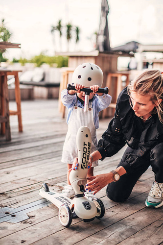 SCOOTANDRIDE - Highwaykick 2in1 Ride and scooter 1-5 years Ash