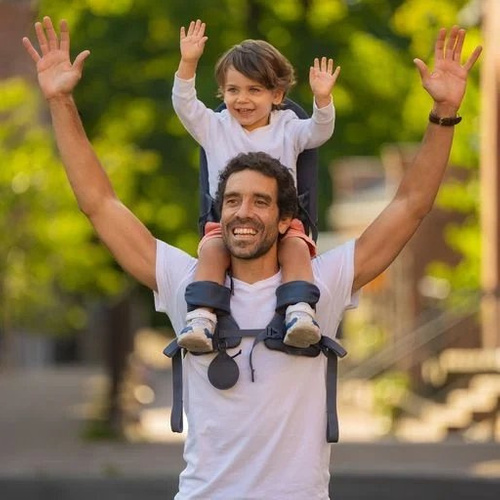 MiniMeis - G5 Carrier + Backpack HERO - Dusk Blue Core - SET