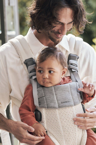 BABYBJORN - Baby Carrier Harmony 3D Mesh, Cream
