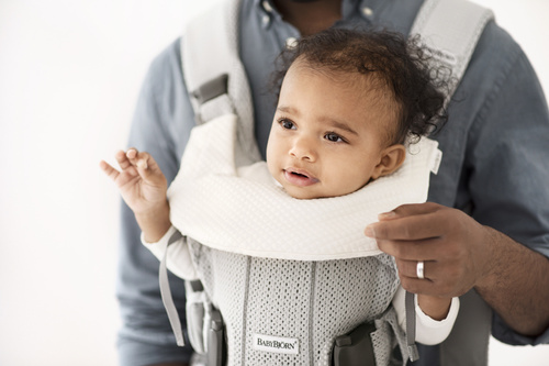 BABYBJÖRN Bib for Baby Carrier ONE - White