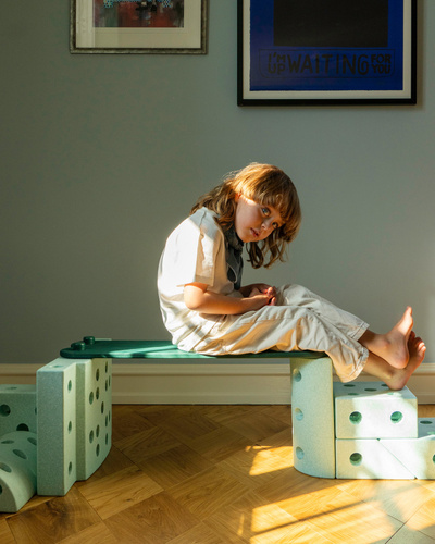 MODU - 2x Beams, Ocean Mint / Forest Green