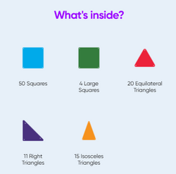 MAGNA-TILES - magnetic tiles  Classic - 100 el.