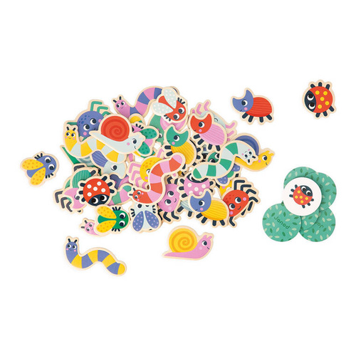 Janod - Hide and seek game Garden 2+