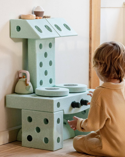 MODU - 4 x foam wheels, mint