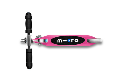MICRO - two-wheeled scooter for children from 5 years Sprite LED, pink
