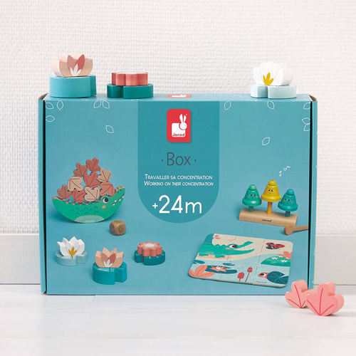 Janod - Set of educational toys Box 24 months