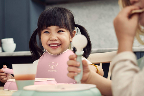 BABYBJORN - Baby Dinner Set - Powder Pink