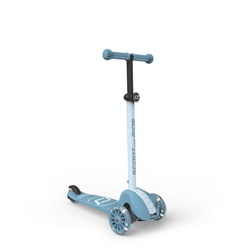 SCOOTANDRIDE - Highwaykick 3S - scooter with 2-in-1 control system and LED wheels, foldable 3+, steel