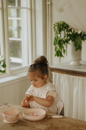Elodie Details - Baby Bib, petit river rose