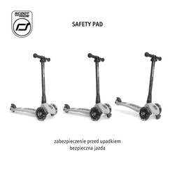 SCOOTANDRIDE - Highwaykick 3 LED - Folding scooter with light-up wheels 3+ Blueberry