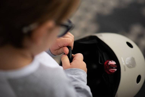 SCOOTANDRIDE - S-M helmet for children 3+ Peach