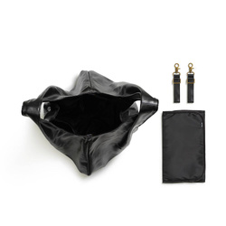 Elodie Details - Diaper Bag - Draped Tote Black