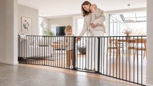 BabyDan - Flex StepFree XXL safety gate, black