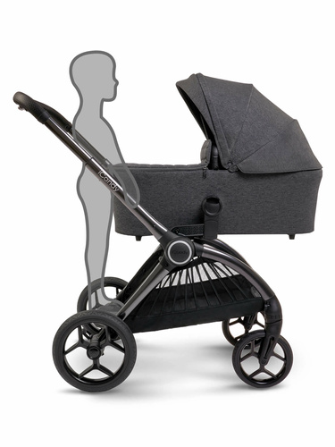 iCandy Core Pushchair and Carrycot Dark Grey