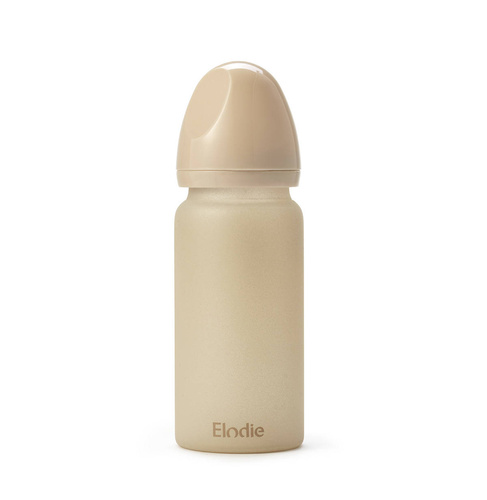 Elodie Details - Glass Feeding Bottle - Pure Khaki