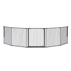 Baby Dan - Carl Wide 3X outdoor safety gate, black