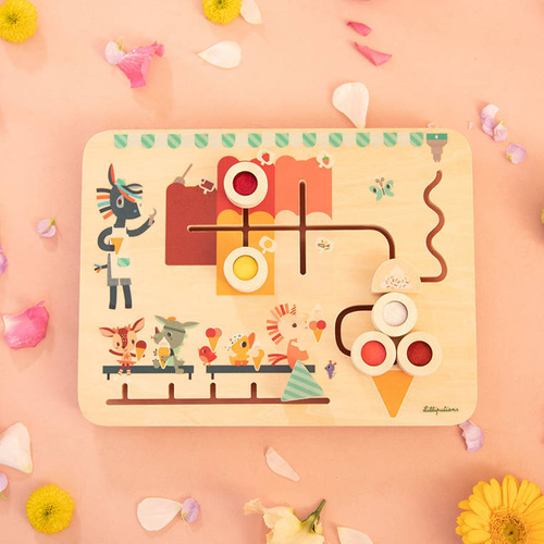 LILLIPUTIENS - Ice Cream Shop 18 m + wooden handling board