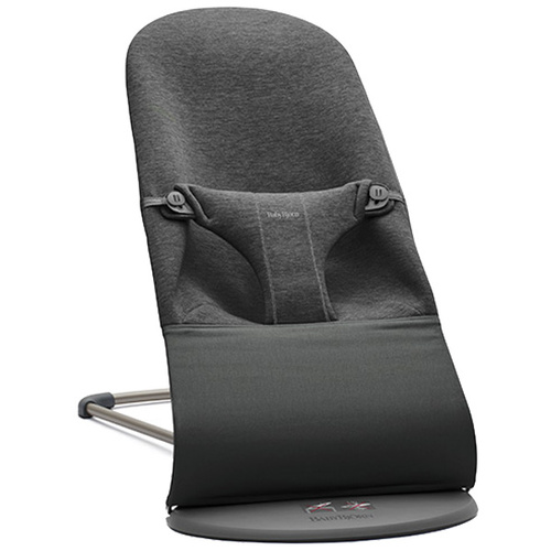 BABYBJÖRN - Bouncer Bliss - Charcoal Grey, 3D Jersey