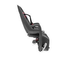 Hamax - Caress w/carrier adapter (rack mounted) - Dark Grey/red