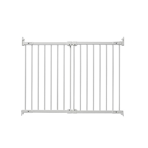BabyDan Safety Gate FlexiFit, metal, white