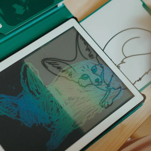 KIDYWOLF – refill set for KIDYDRAW-MINI 3+: Animals of the World, Oceans, and Pirates