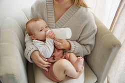 Elodie Details - Glass Feeding Bottle - Pure Khaki