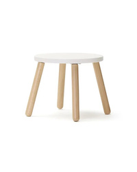 Kid's Concept - Stool and table set -  white