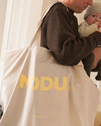 MODU - Travel bag - Sand Grey / Honey Yellow