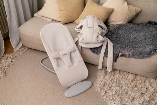 BABYBJORN - Baby Carrier HOLD, MESH, Cream