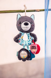 LILLIPUTIENS Wolf Louis multifunctional rattle 3 m+